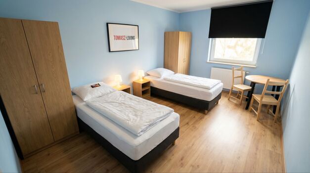 GK32 / TOMASZ-LIVING in WÜRSELEN - Helle, große Zimmer Zdjęcie 3