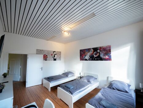 Haus: 2 Whg. + Max. 15 Per. - WLAN, Nähe Hamburg Obrázok 3