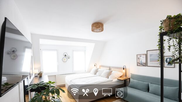 Quality Apartments | 2–3 Rooms · 4–6 Bed · Central · Parking