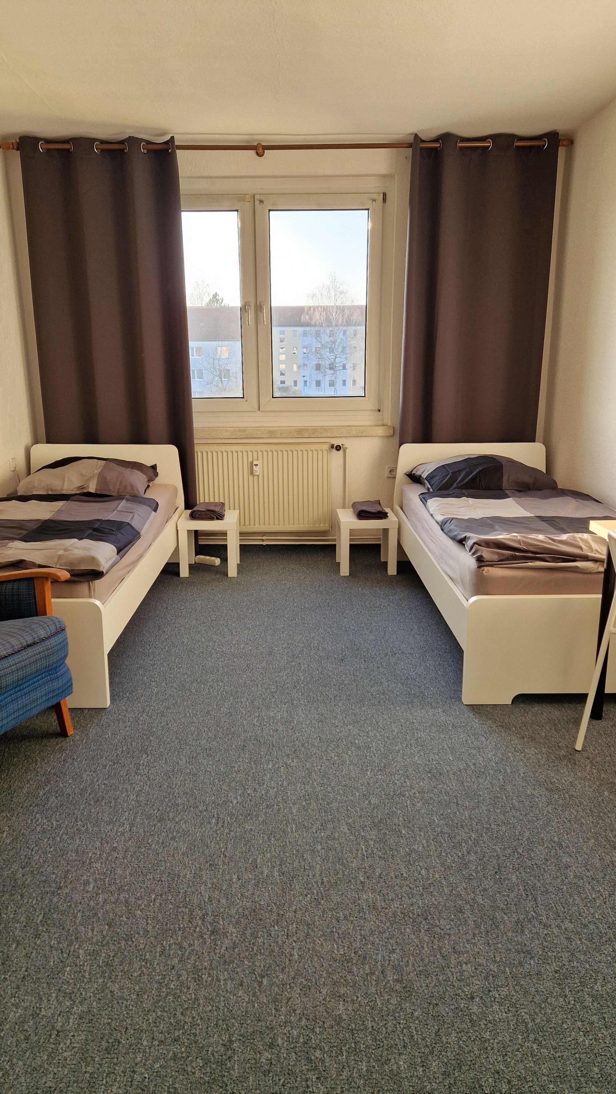 Schlafzimmer 1 (2 Einzelbetten)