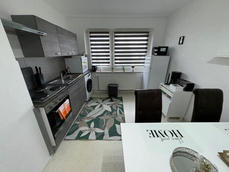 FeWo Elbo46 I Balkon I Waschmaschine I Smart TV Bild 5