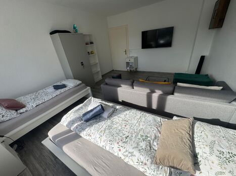 FeWo Elbo46 I Balkon I Waschmaschine I Smart TV Bild 4