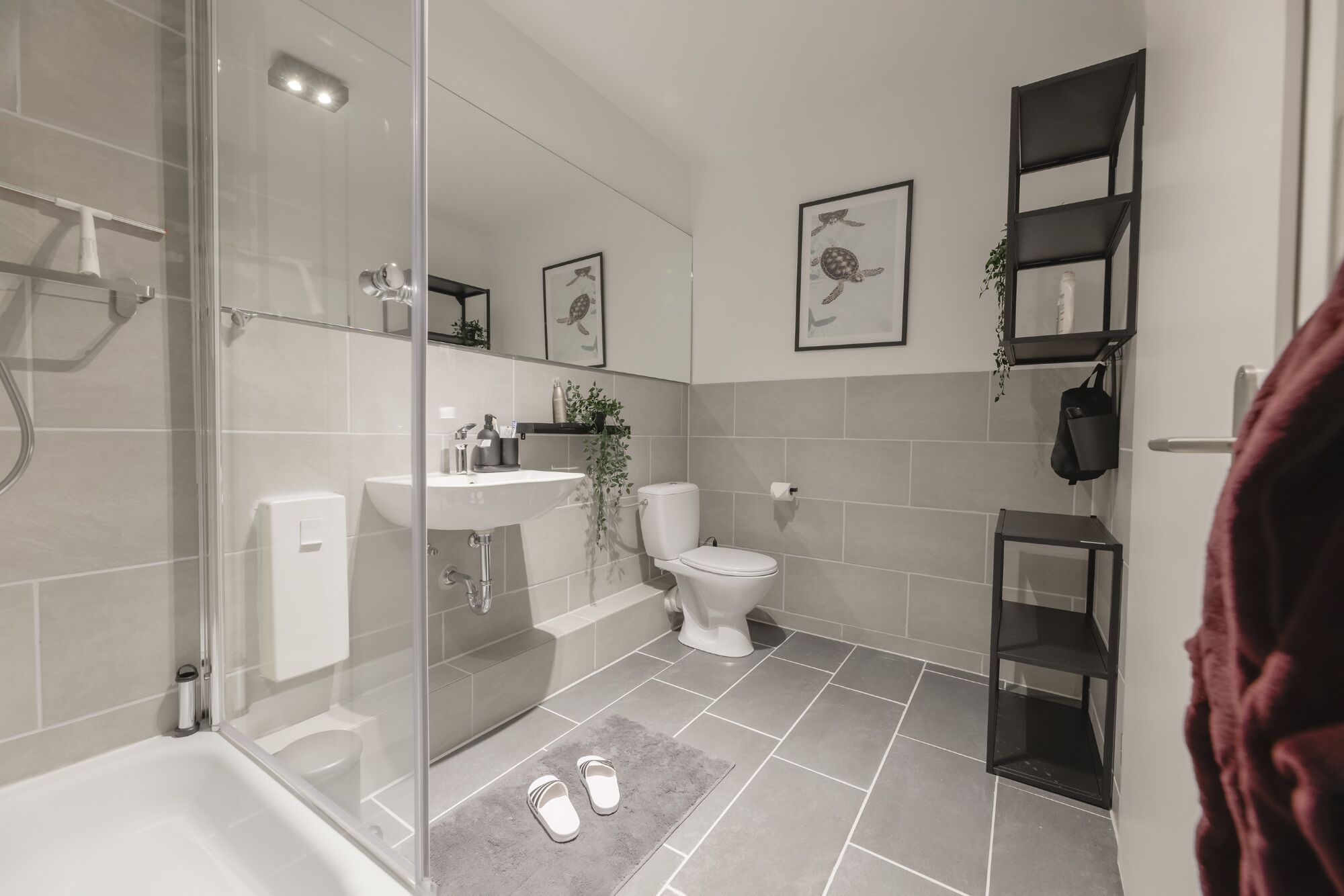 Apartment 1- Badezimmer