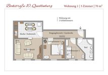 Wohnung mit 2 Schlafzimmern