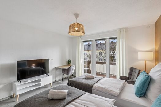 Schillinghomes: hochwertiges Apartment in Augsburg Zdjęcie 5