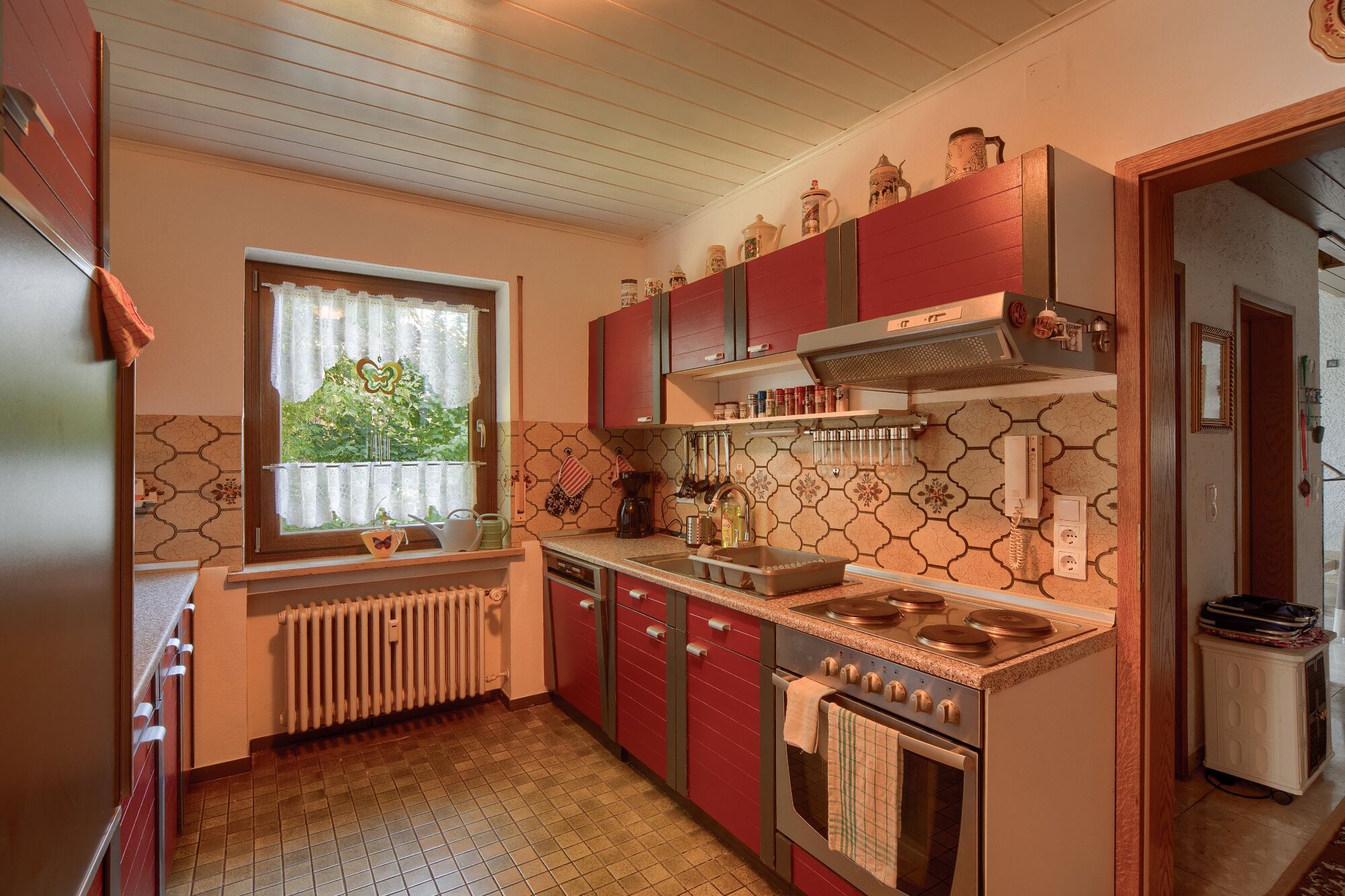 Voll ausgestattete Küche