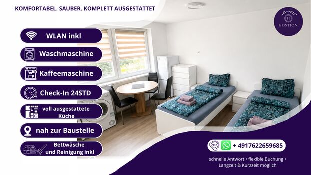 Monteurwohnungen in Bochum