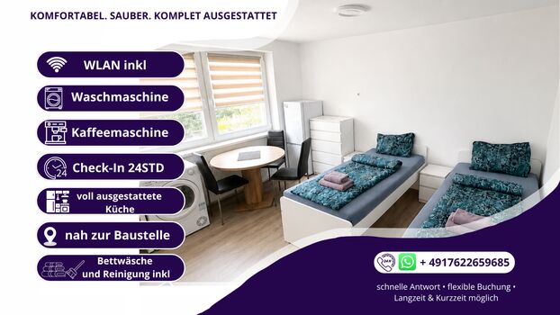 Monteurwohnungen in Bochum