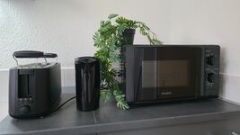 Wasserkocher, Mikrowelle, Toaster