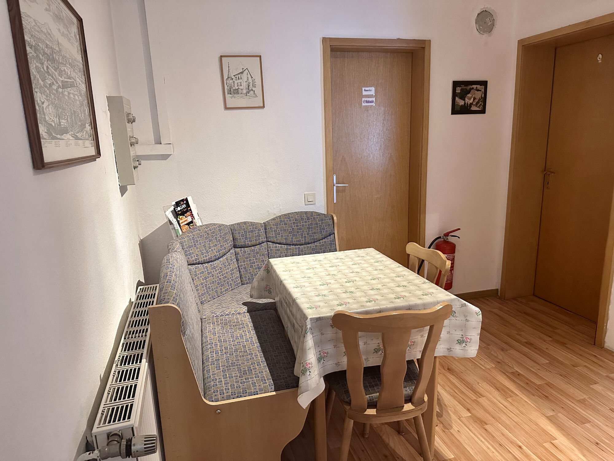 Essecke in der Ferienwohnung