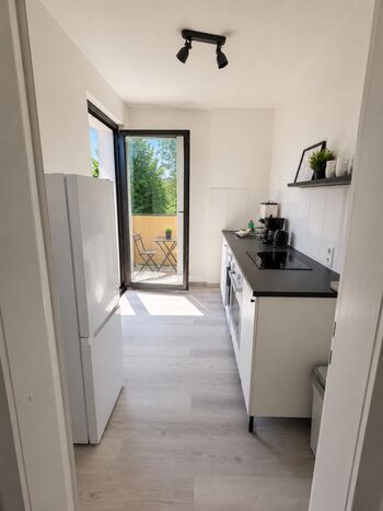 Workerslodge Krefeld für 2-30 Gäste mit Stellplatz & Balkon Zdjęcie 2