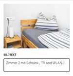 Zimmer 2von 4 mit Tv und WLAN 