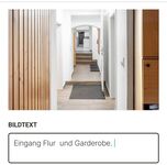 Eingang, Flur und Garderobe 