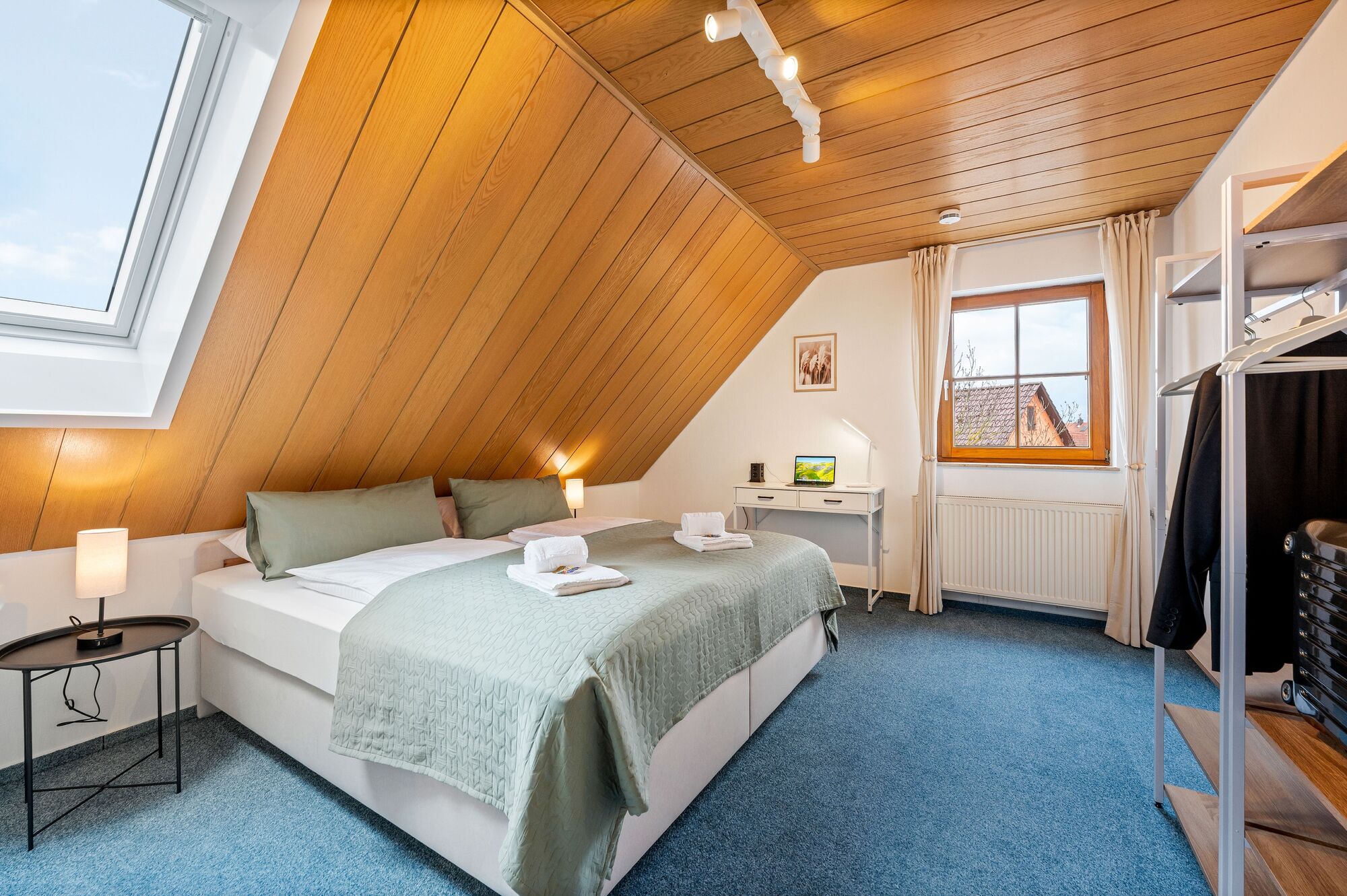 Zimmer 1 auch als Einzelbetten möglich