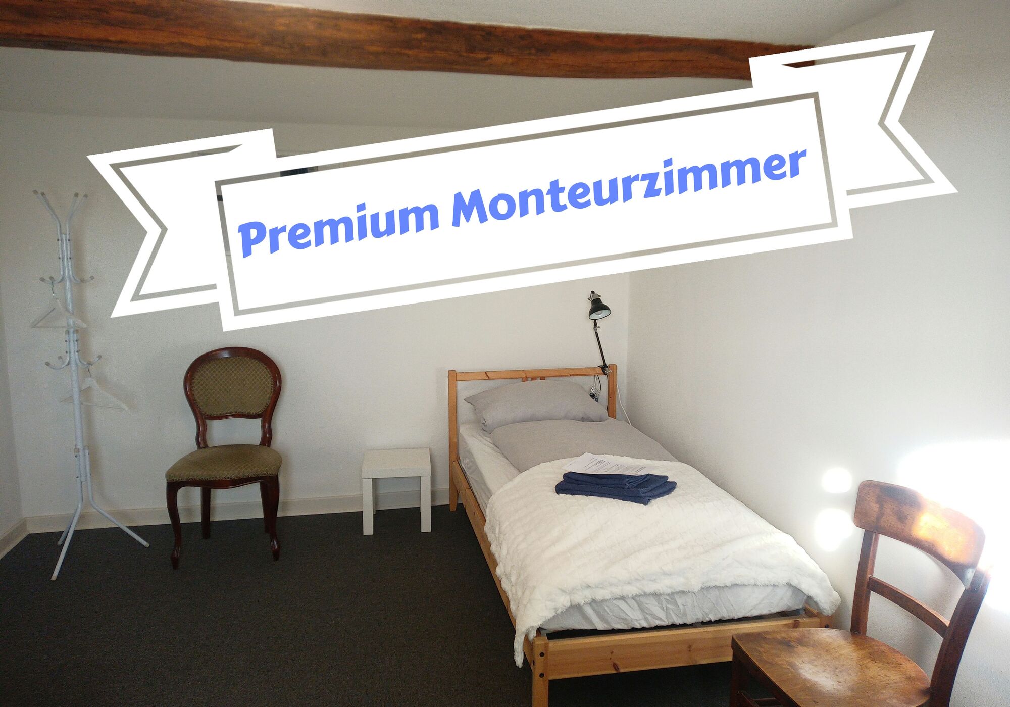 Premium Monteurzimmer Neu und sauber, ab 12 Euro