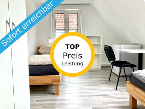 Aalen-Unterkochen – EZ/DZ, inkl Parkpl., WLAN u. TV Obrázok 1