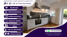 Ferienwohnung Koblenz – 3-Zimmer-Unterkunft Bild 1