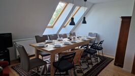 Essbereich oben für 10 Personen