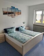 Schlafzimmer EG mit Doppelbett