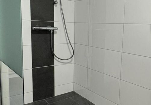 Dusche kleine Ferienwohnung