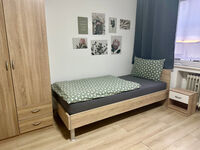 Schlafzimmer mit Wlan, Smart-TV....