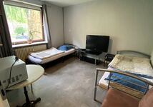 Einzimmerwohnung: Schlafzimmer/Wohnzimmer