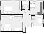 Ferienwohnung Blinkfüür - Wohnung für max. 3 Personen Bild 4