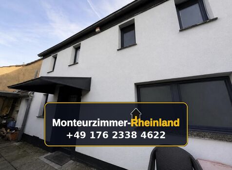 🏠 Monteurshaus Leverkusen | 3 Zimmer | bis 6 Personen | 📶 WLAN | 🧺