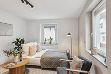 Schlafsofa im Wohnzimmer