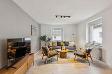 3 Wohnungen/20 Schlafplätze-Parkplatz,Küche,Garten,WLAN,TV,Wohnzimmer Bild 19