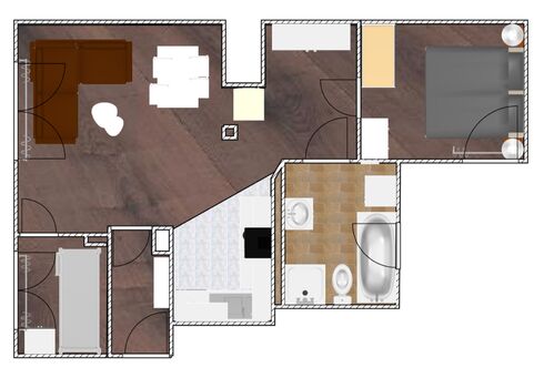 7 Apartments Ferienwohnungen Monteurzimmer Wohnung in Jena Bild 5