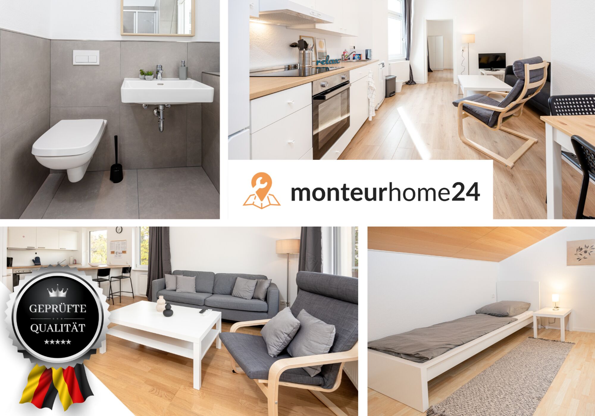 Monteurhome24 - Mannheim - Direkt im Zentrum!