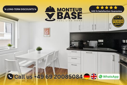 MONTEUR BASE - Unterkunft für 2-7 Personen in Offenbach a.M. Picture 1
