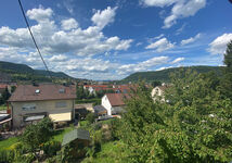 Ausblick vom Balkon 