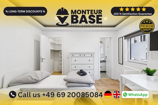 MONTEUR BASE - Unterkunft für 2-7 Personen in Offenbach a.M. Picture 1