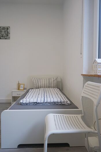Unsere klassische Monteur-Zimmer in Rüsselsheim am Main und Obrázok 3