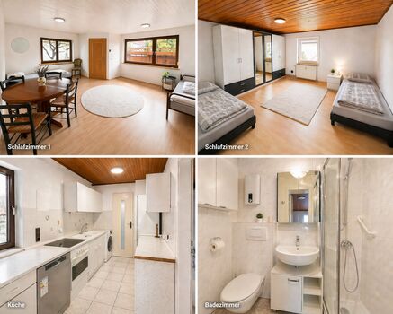 Apartment I9I0 I MONTEURUNTERKUNFT FLUGHAFENNÄHE