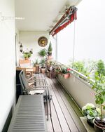 Wohnung 2 - Balkon