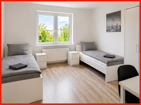 ✋Top Unterkünfte mit Einzelbetten, Bettwäsche, Waschmaschine ✋ Picture 1