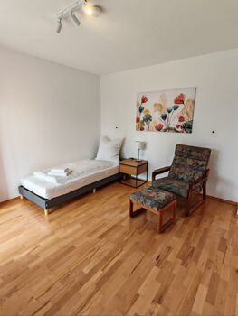 EInzelzimmer oder Doppelzimmer mit 90*200 Boxbetten