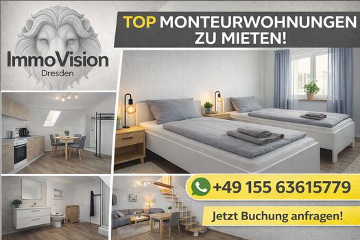 *NEU* Wohnungen in Dresden und Meißen vollausgestattet*
