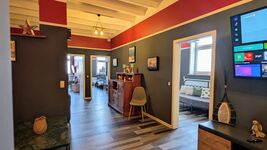 separate Eingänge die Zimmer