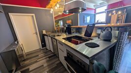 voll ausgestattete Küche