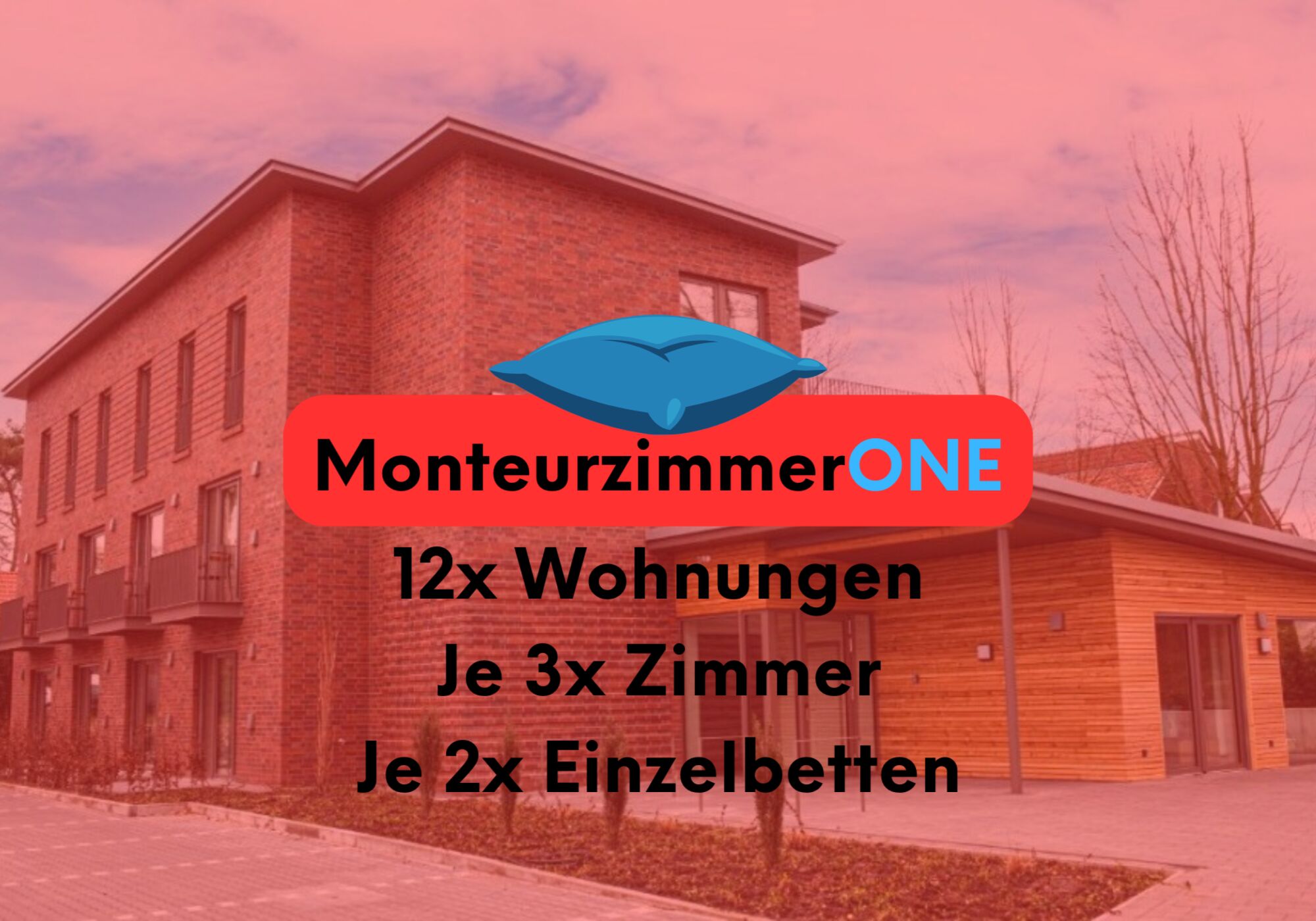 MonteurzimmerONE - 12x Wohnungen - ab sofort!