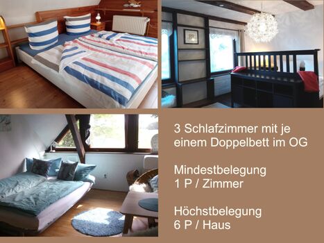 Drei Schlafzimmer