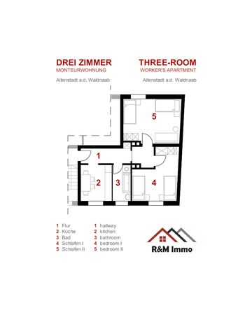 Wohnung in Karl-Hofbauer-Straße, Altenstadt an der Waldnaab Picture 1