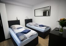 Schlafzimmer 2 mit zwei Einzelbetten