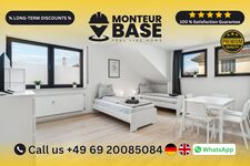 MONTEUR BASE - Unterkunft für 2-7 Personen in Darmstadt Bild 1