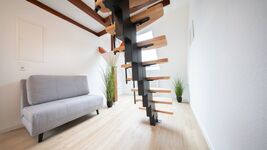 Wohnbereich mit Schlafsessel