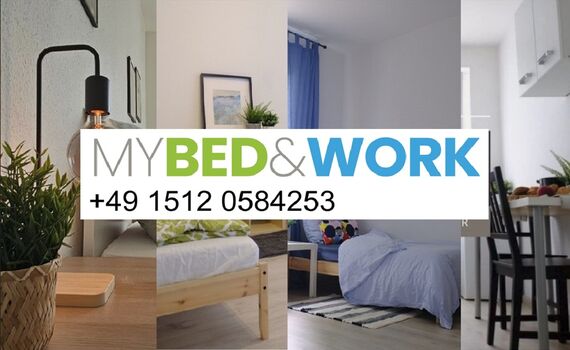 **** my bed + work – Ihr Monteurzimmer in Fürth **** Picture 1